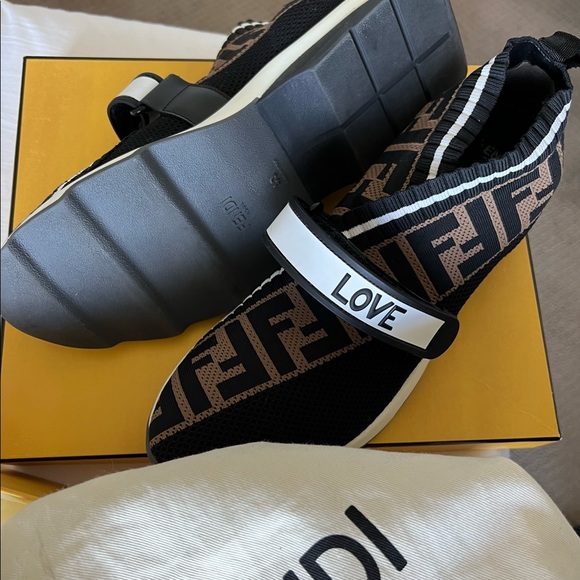 Fendi Rockoko Knit Sneaker - Picture 6 of 13